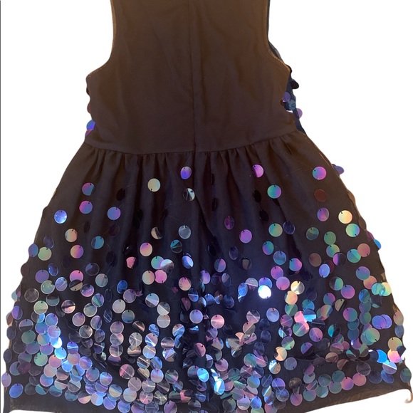 Cat & Jack kids sequined dress - sz 6 - Picture 4 of 5